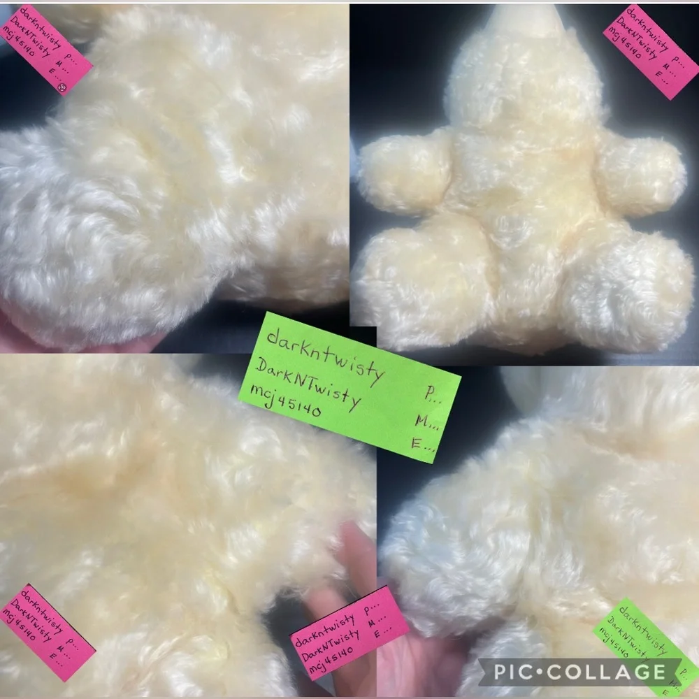 Rare Nwot Gund Snuffles sample prototype 1/1 OOAK FREE MINI SNUFFLES GWP - Picture 11 of 14